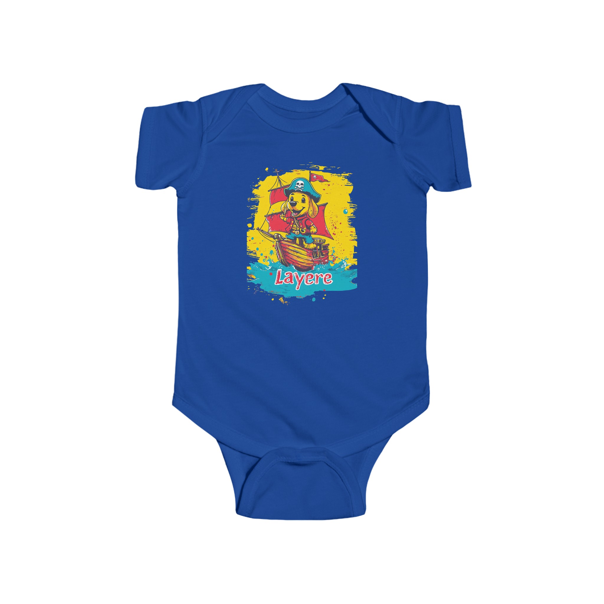 Baby Bodysuit "Pirate Pup Adventure" - Image 5
