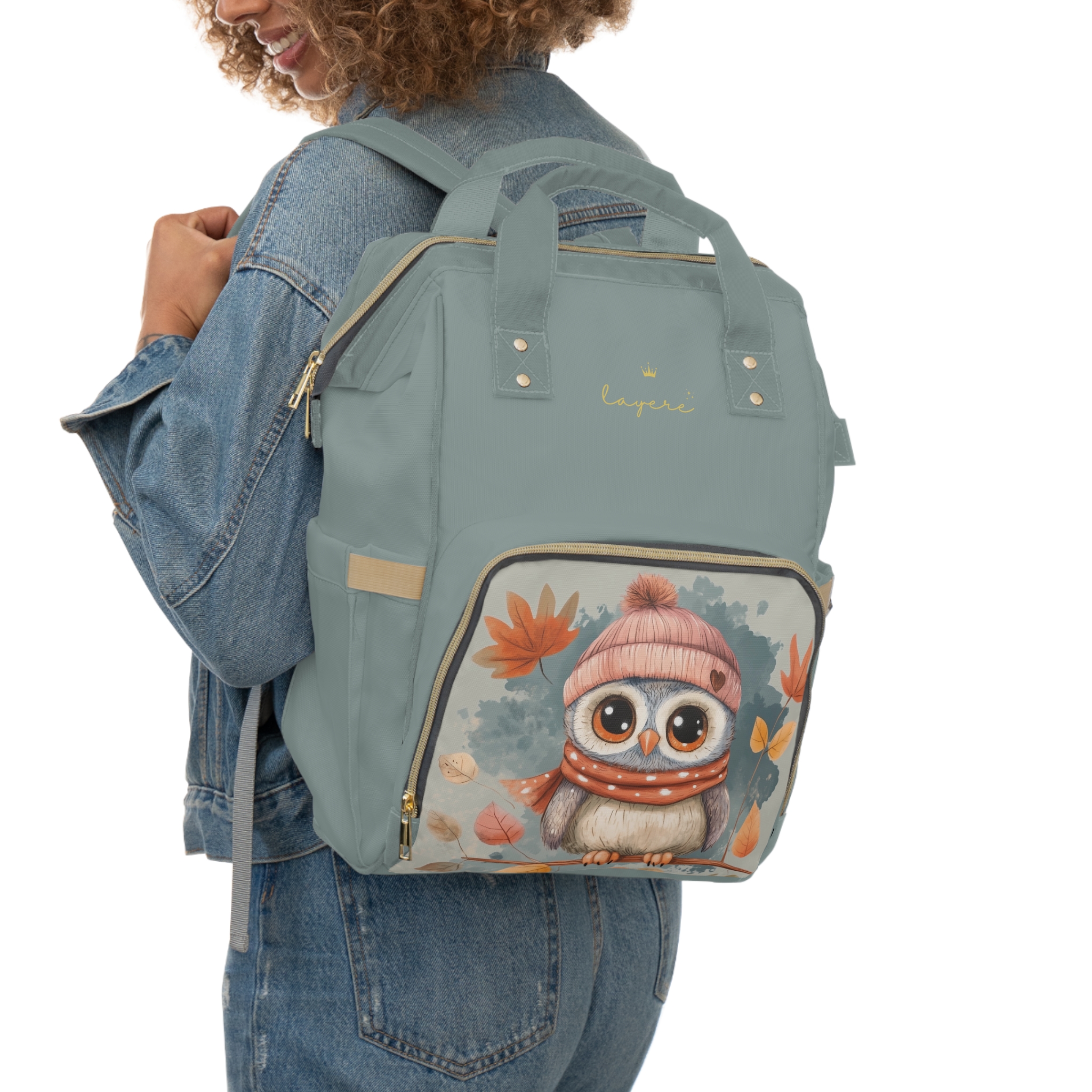 Owl Diaper Backpack - Image 6