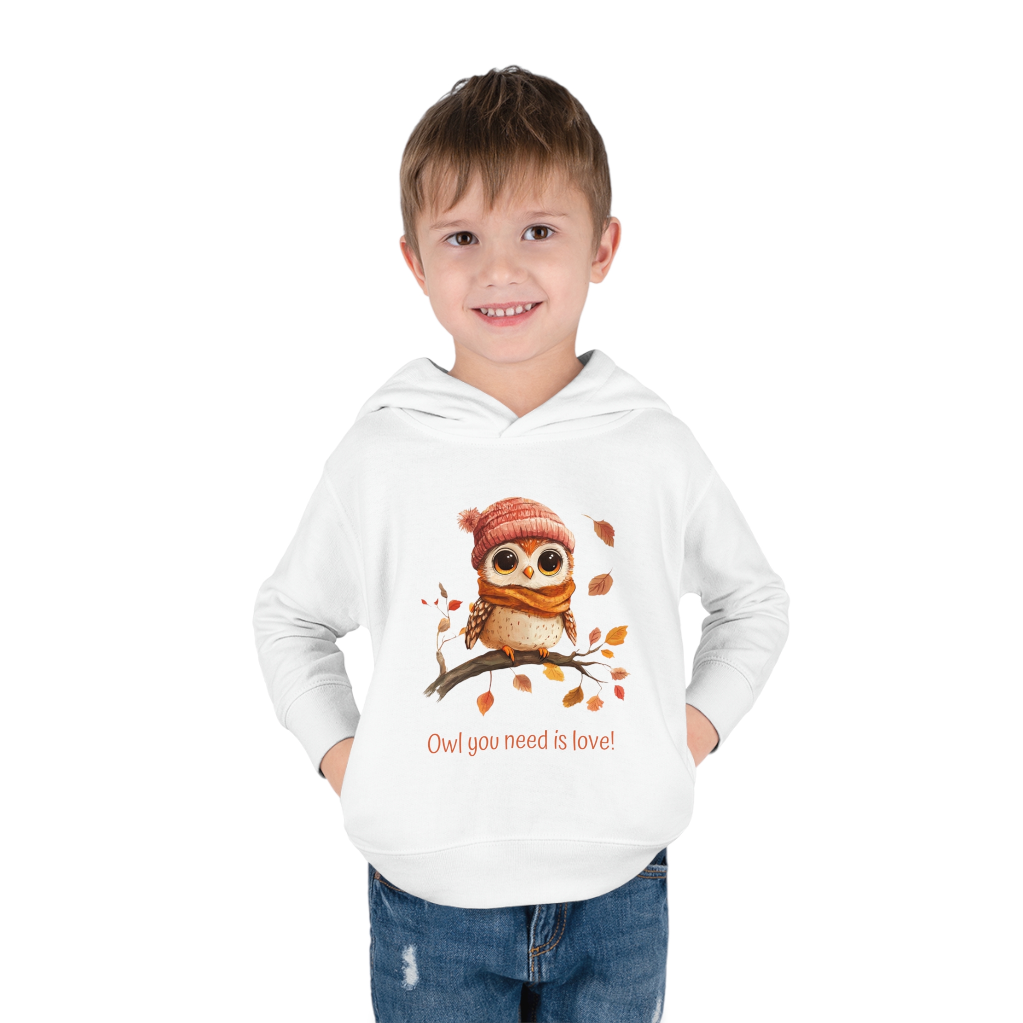 Owl Toddler Hoodie - Image 7
