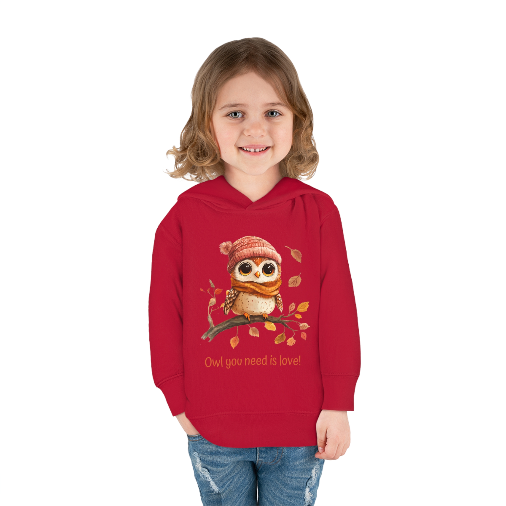 Owl Toddler Hoodie - Image 4