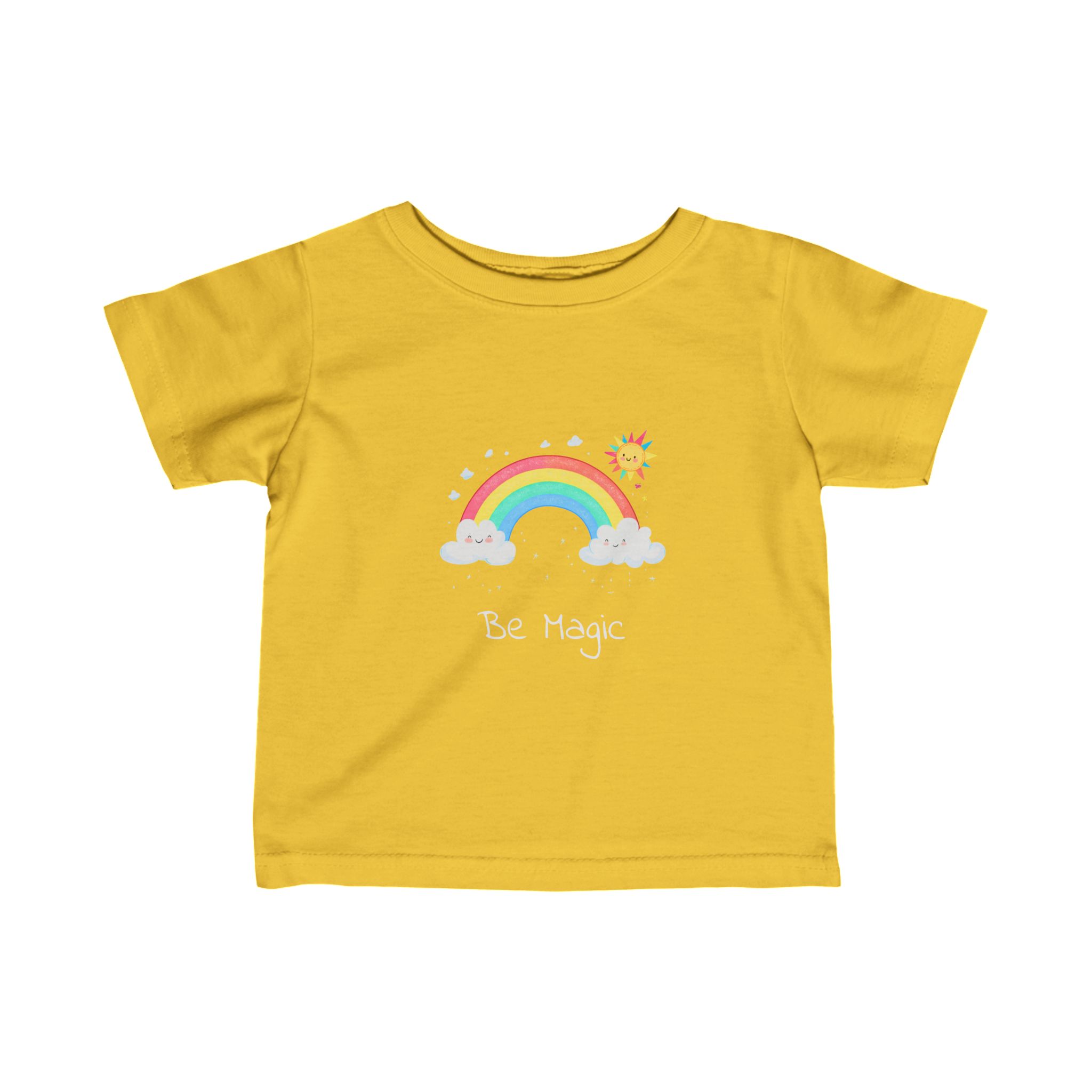 Be Magic Baby T-Shirt – Soft Rainbow Design Up to 24 Months - Image 4