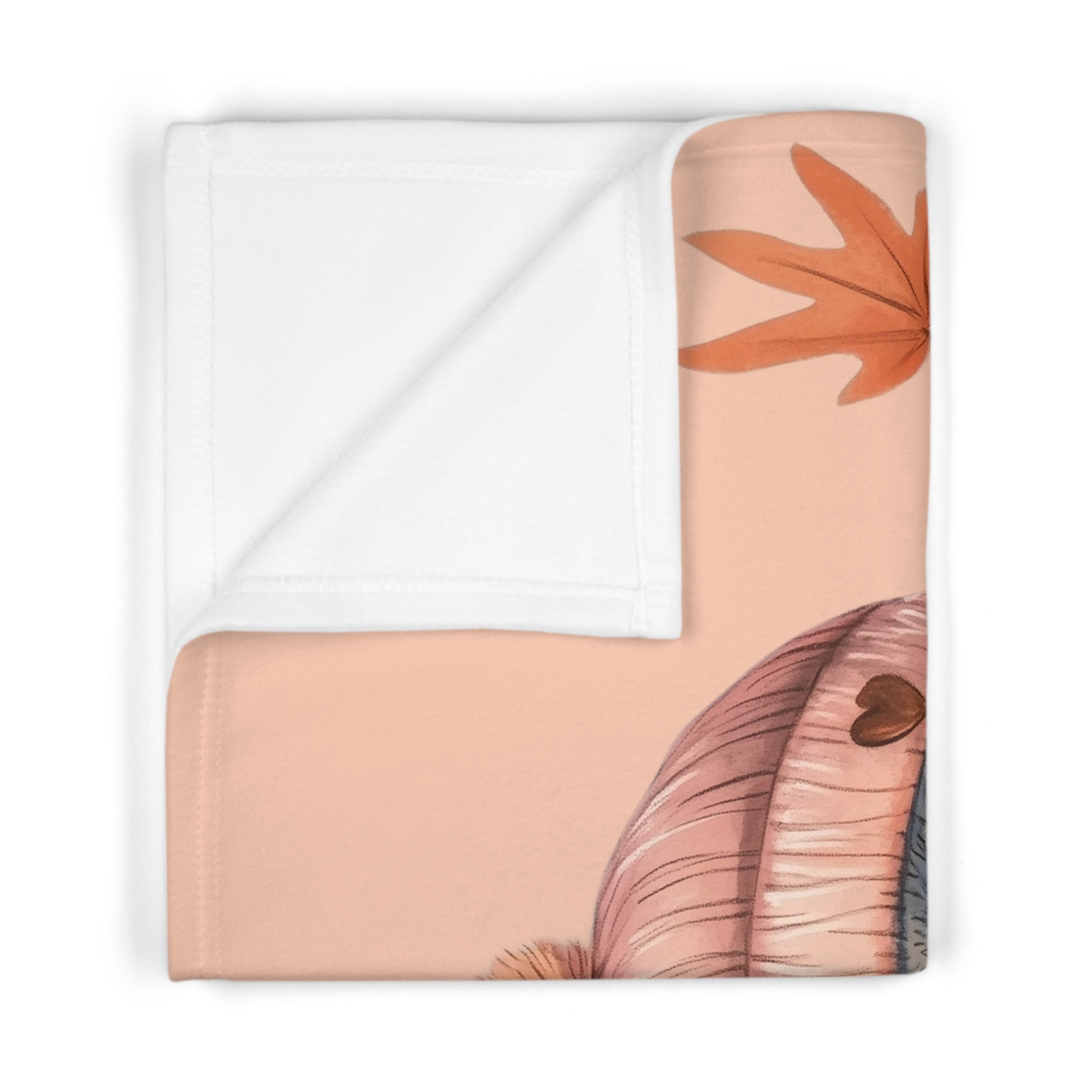 Fleece Baby Blanket - Cozy Owl Design - Image 2