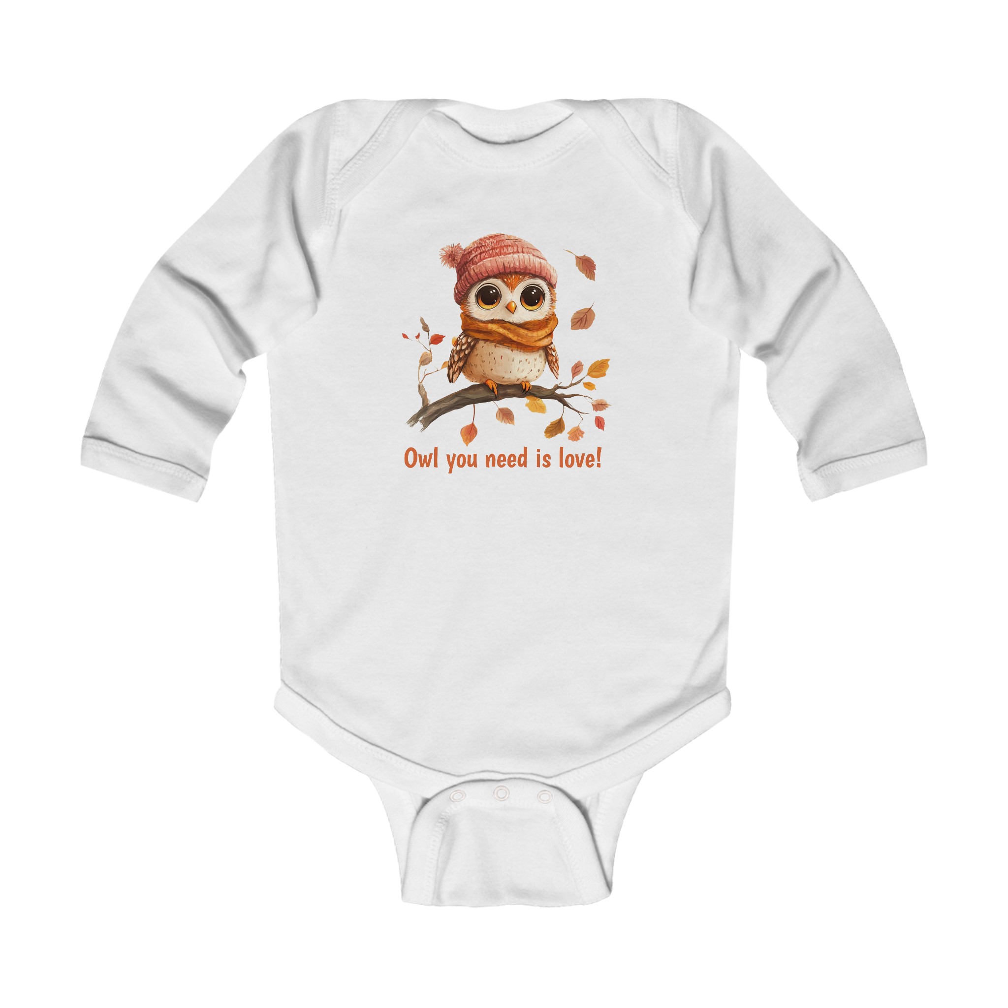 Cute Owl Infant Bodysuit - Image 3