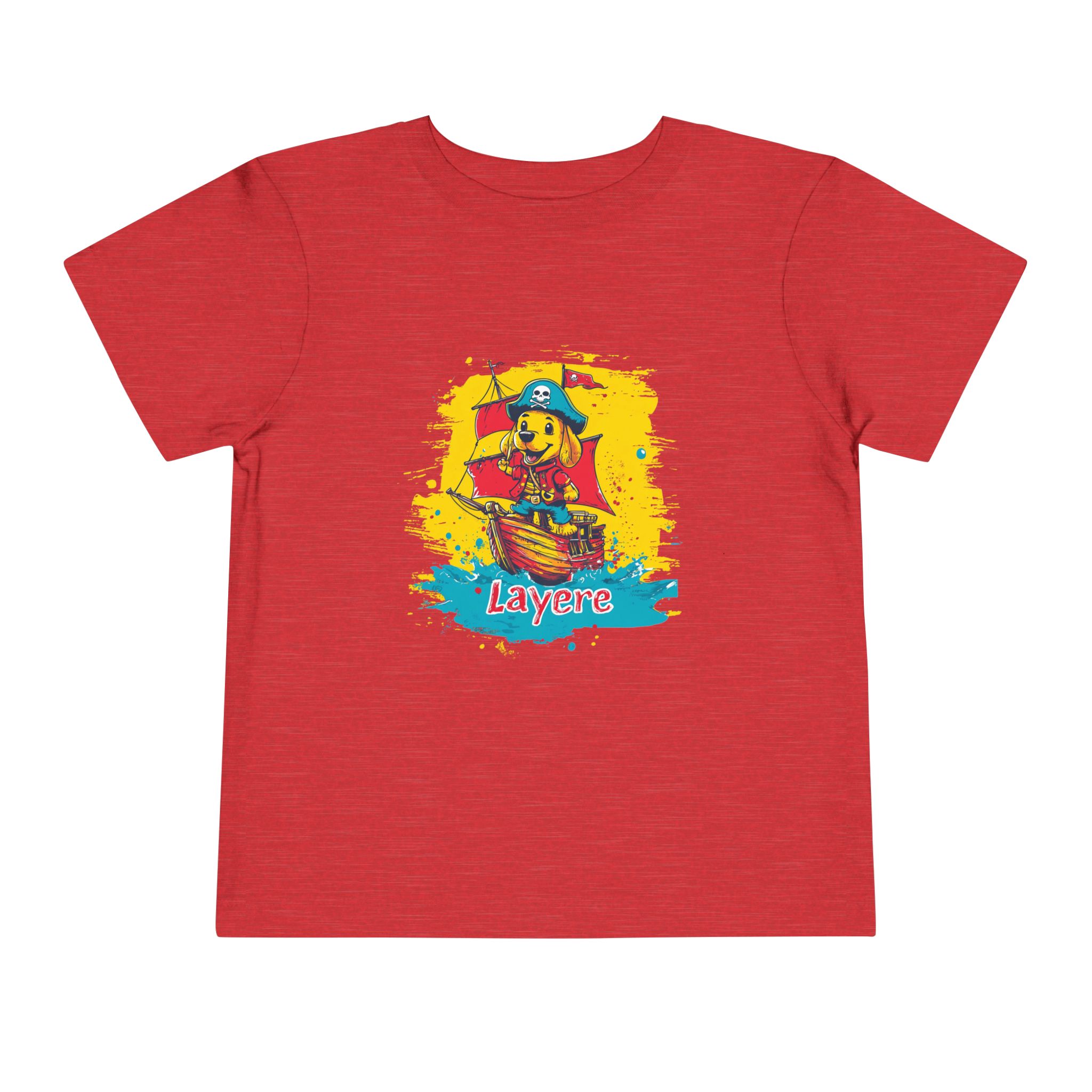 Toddler Tee Pirate Pup Adventure 2T-5T