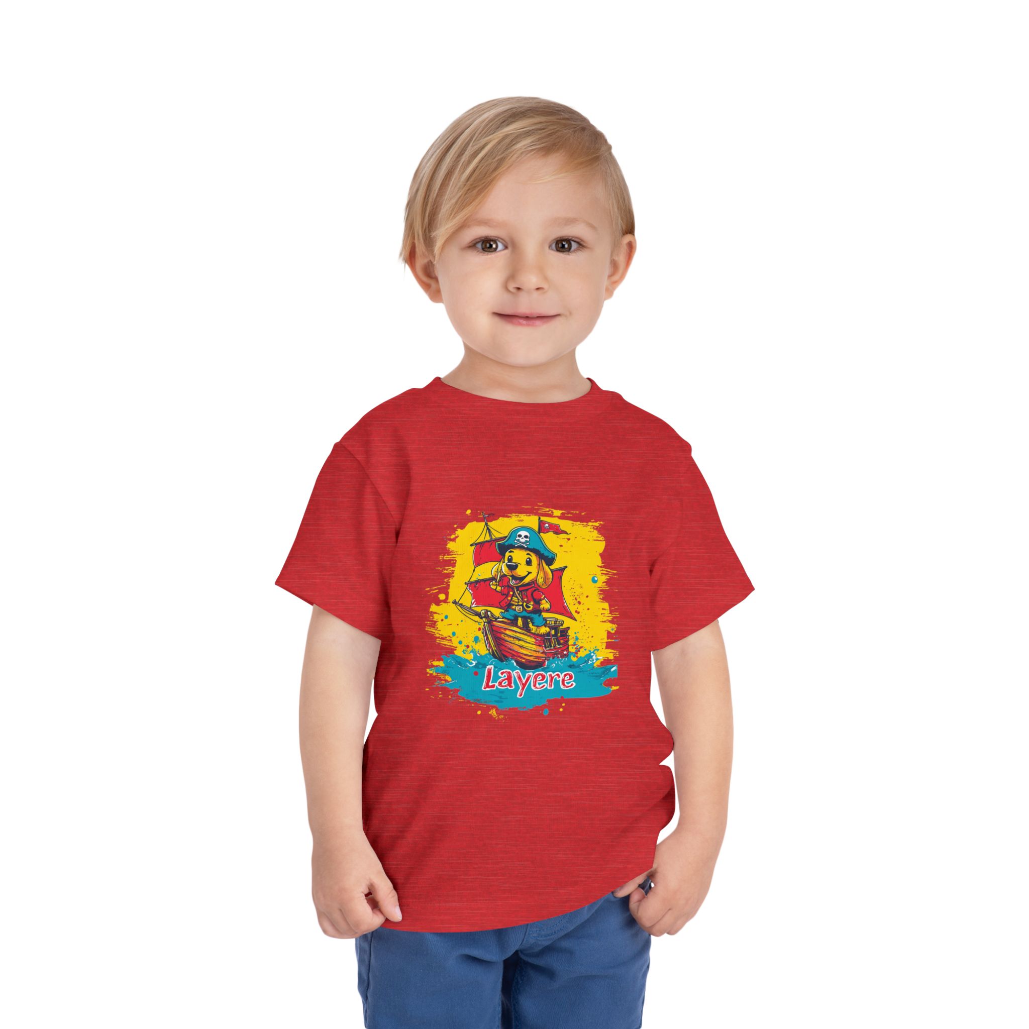 Toddler Tee Pirate Pup Adventure 2T-5T - Image 3