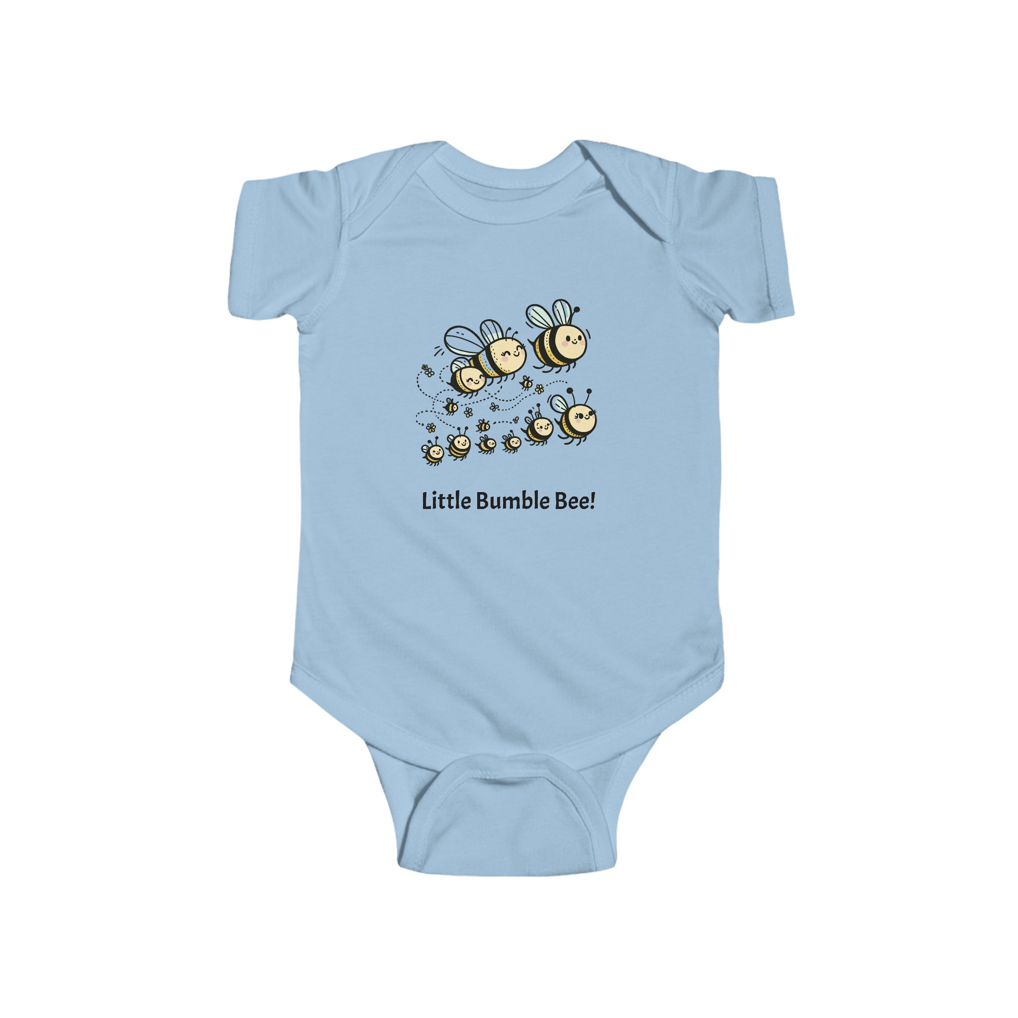 Bodysuit Little Bumble Bee Motif Sweet Bee Design Infant - Image 5