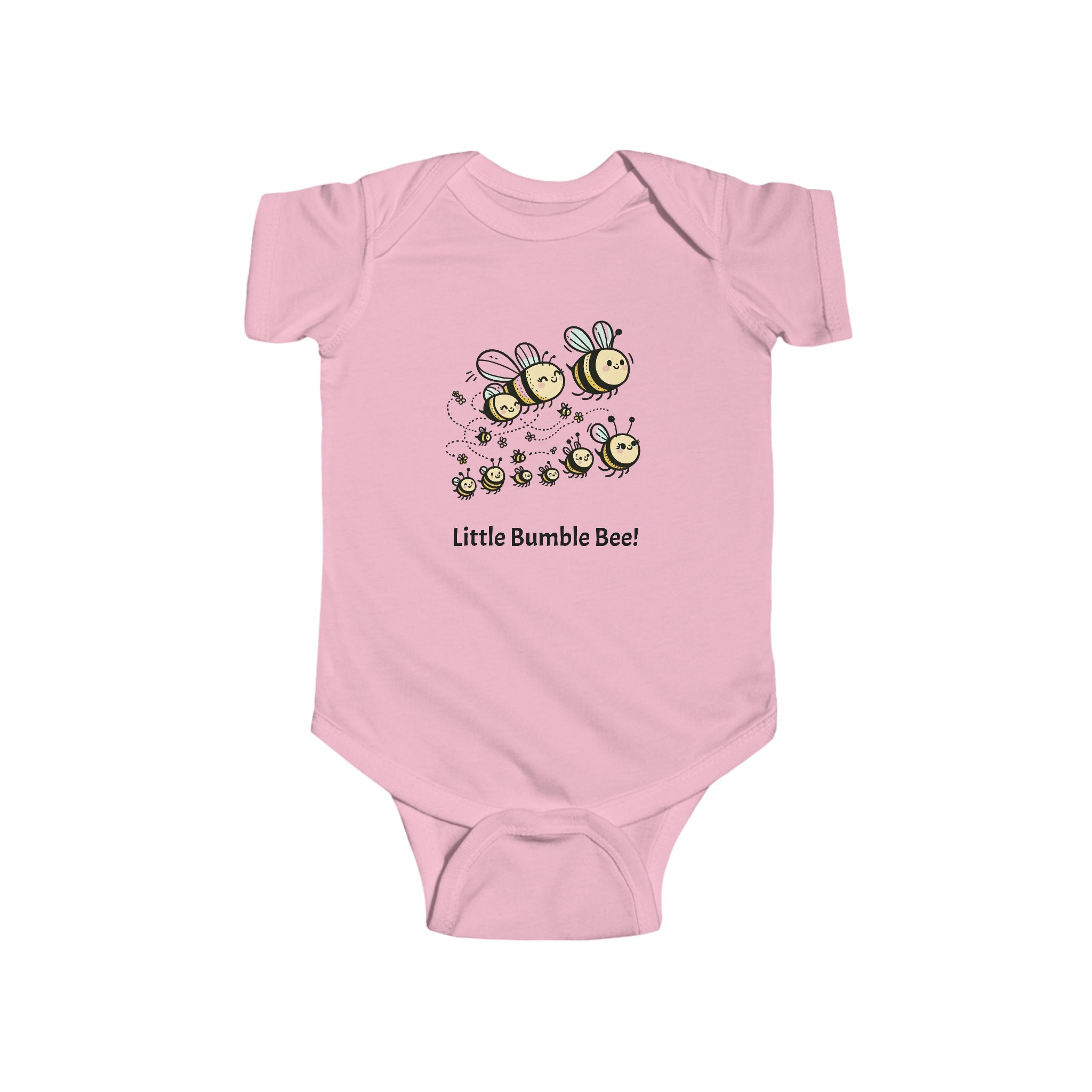 Bodysuit Little Bumble Bee Motif Sweet Bee Design Infant - Image 7