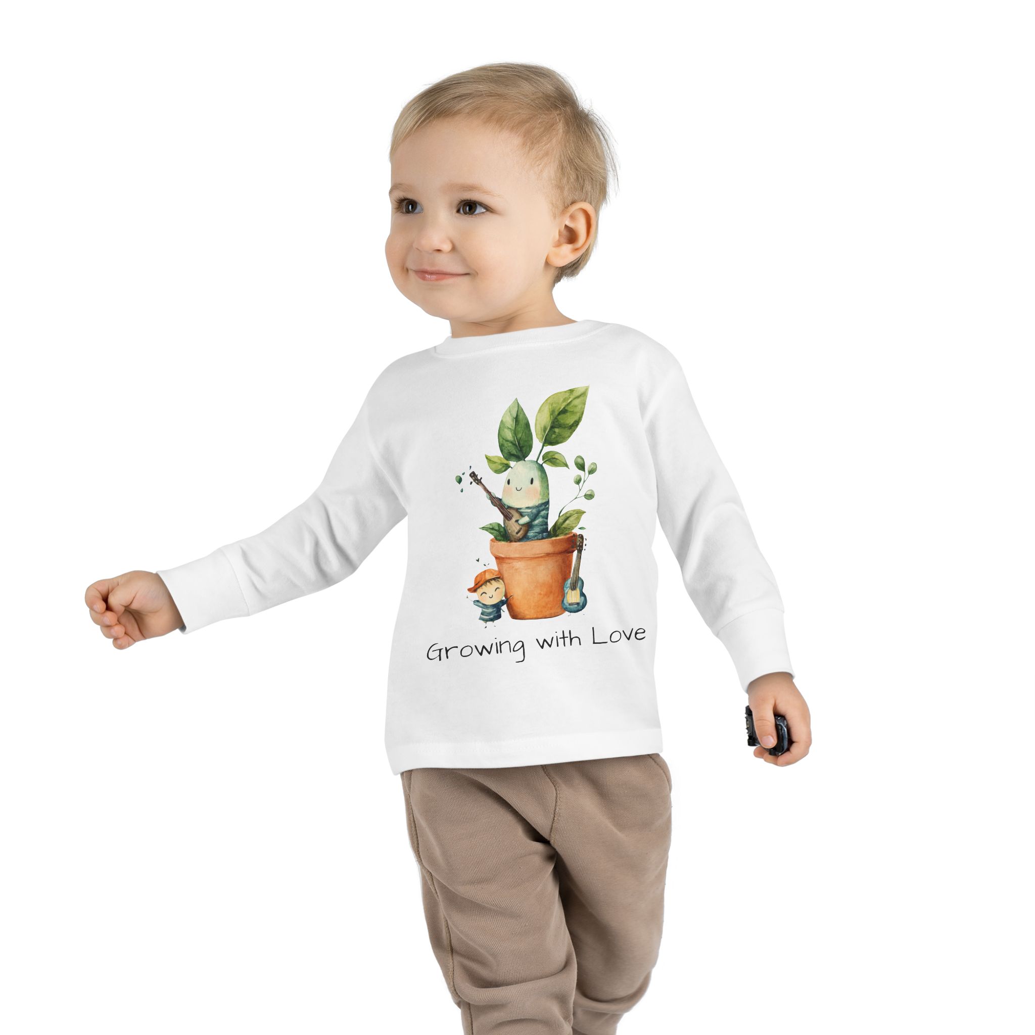 Growing with Love - Toddler Long Sleeve Tee - Image 3
