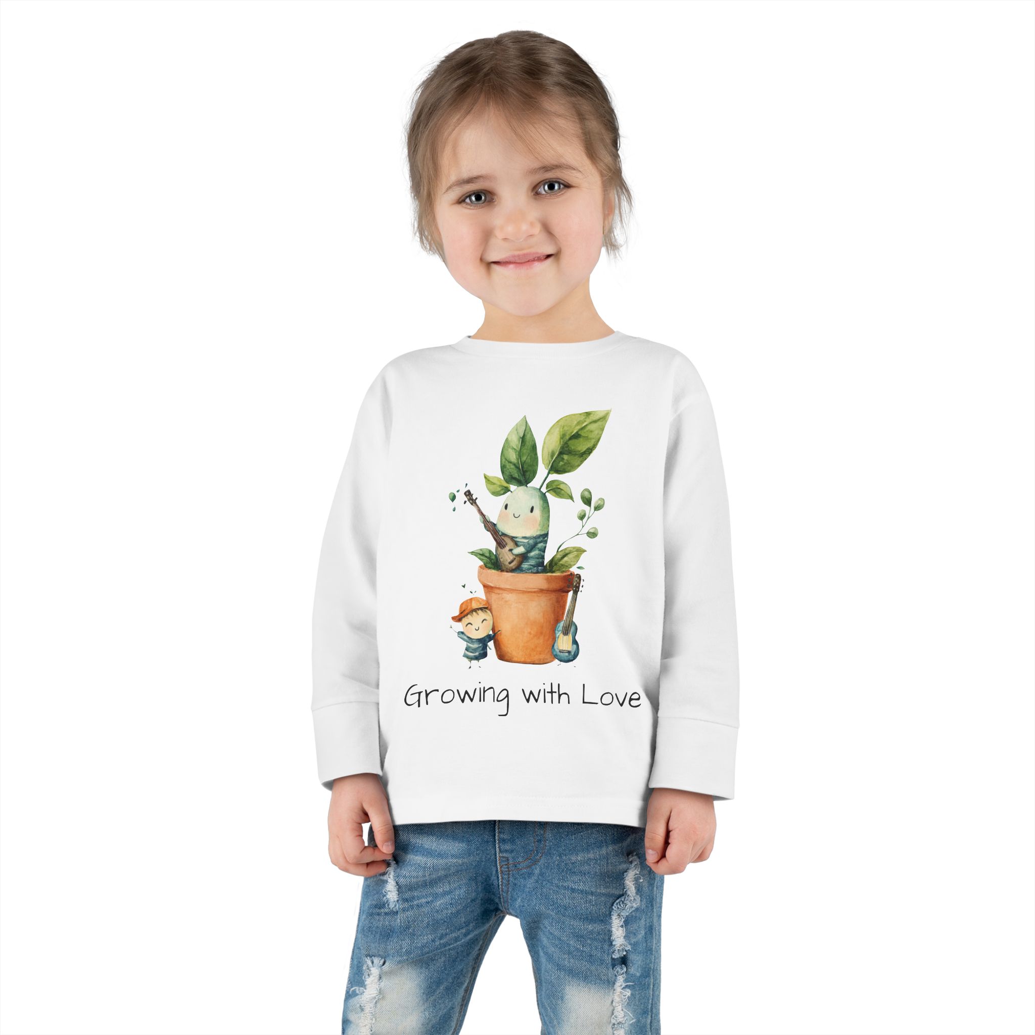 Growing with Love - Toddler Long Sleeve Tee - Image 4