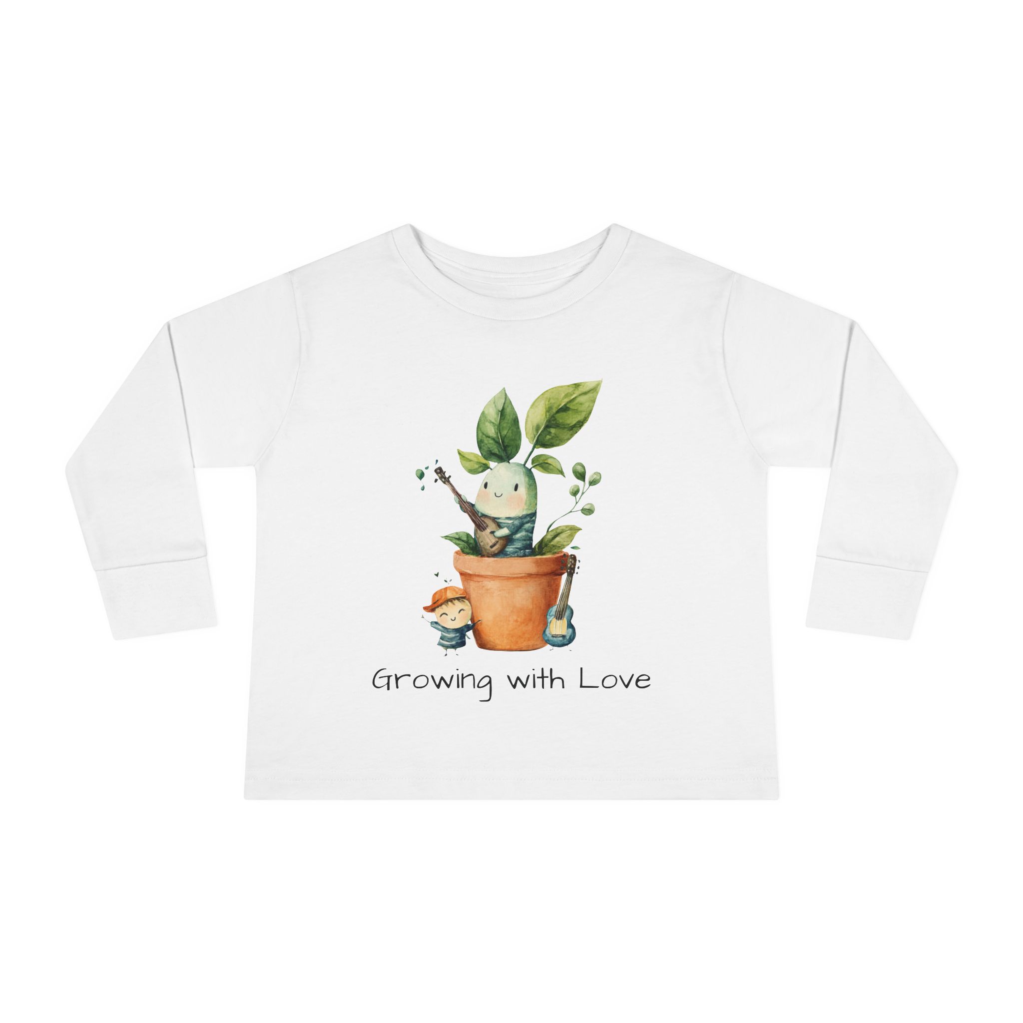 Growing with Love - Toddler Long Sleeve Tee